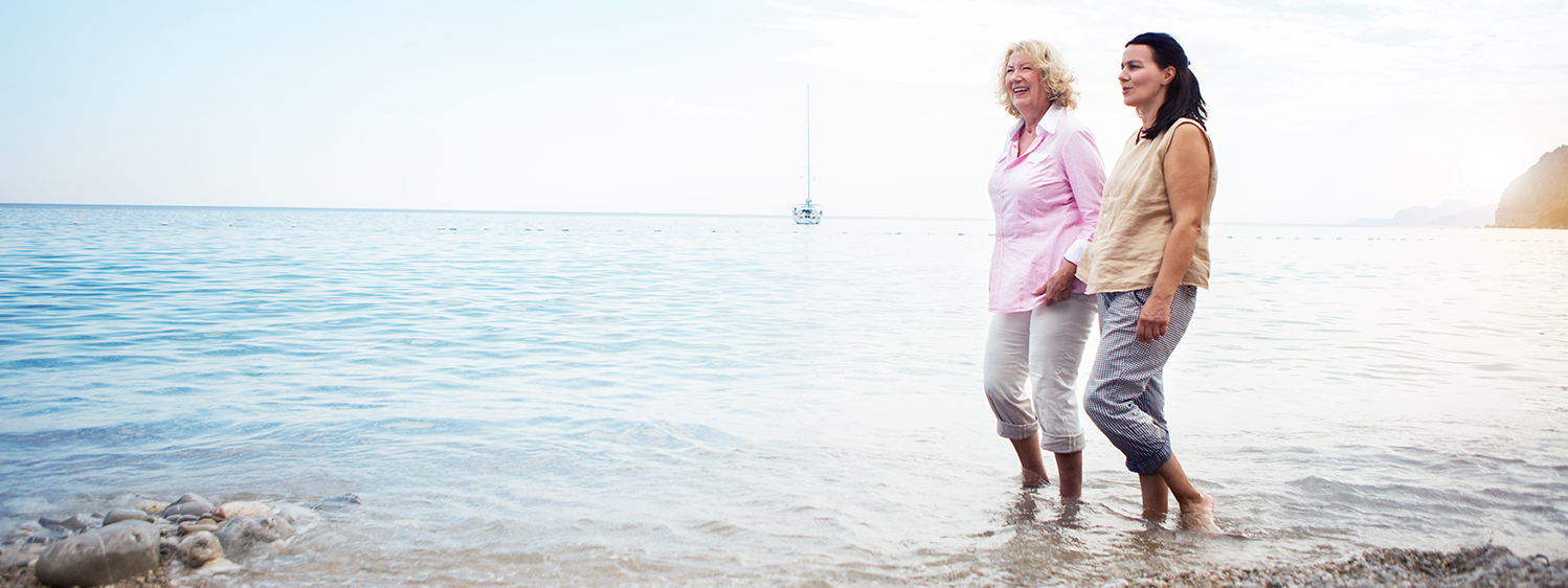Beach Image with people